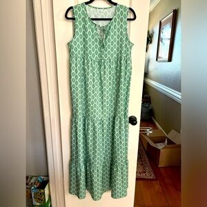 Boutique brand size medium full length maxi dress. In brand new condition.